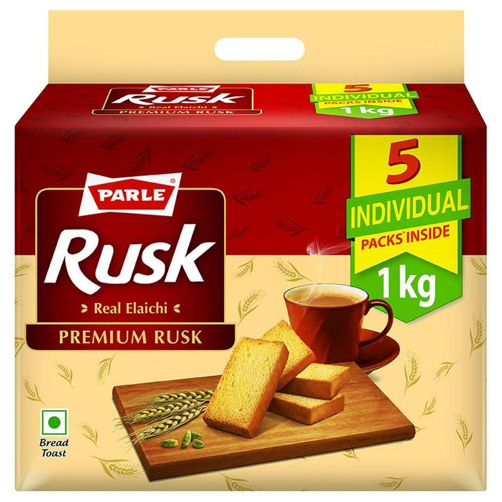 Parle Premium Elaichi Rusk