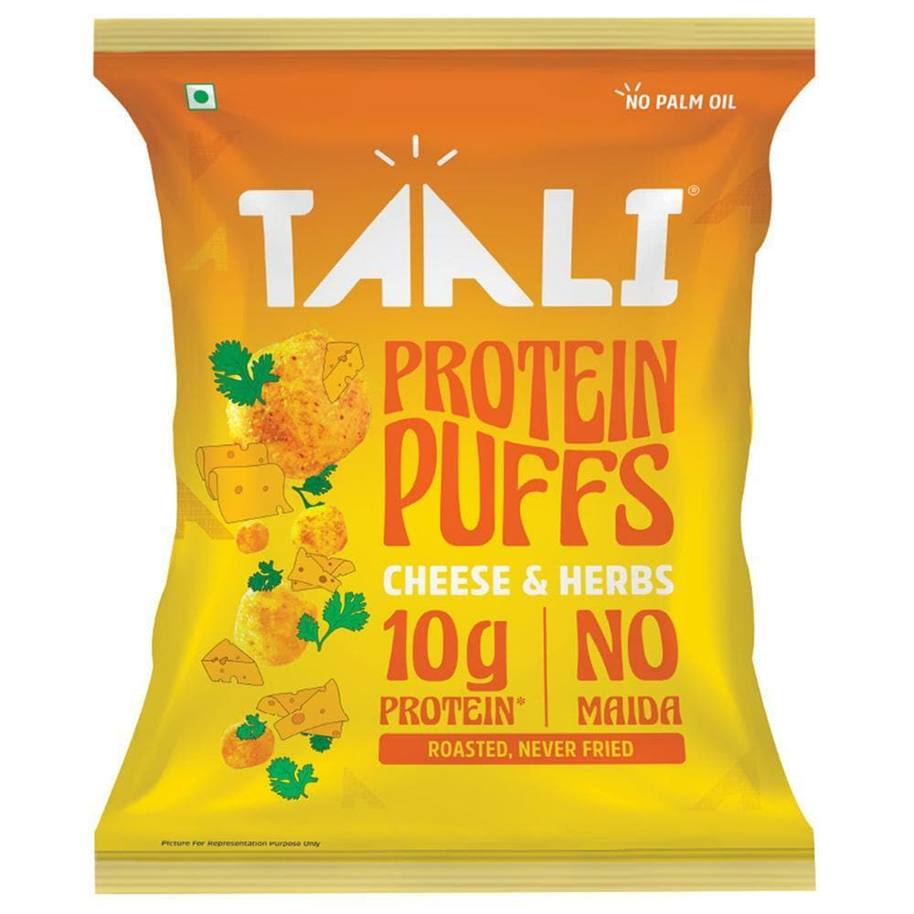 Taali Cheese & Herbs Protein Puffs
