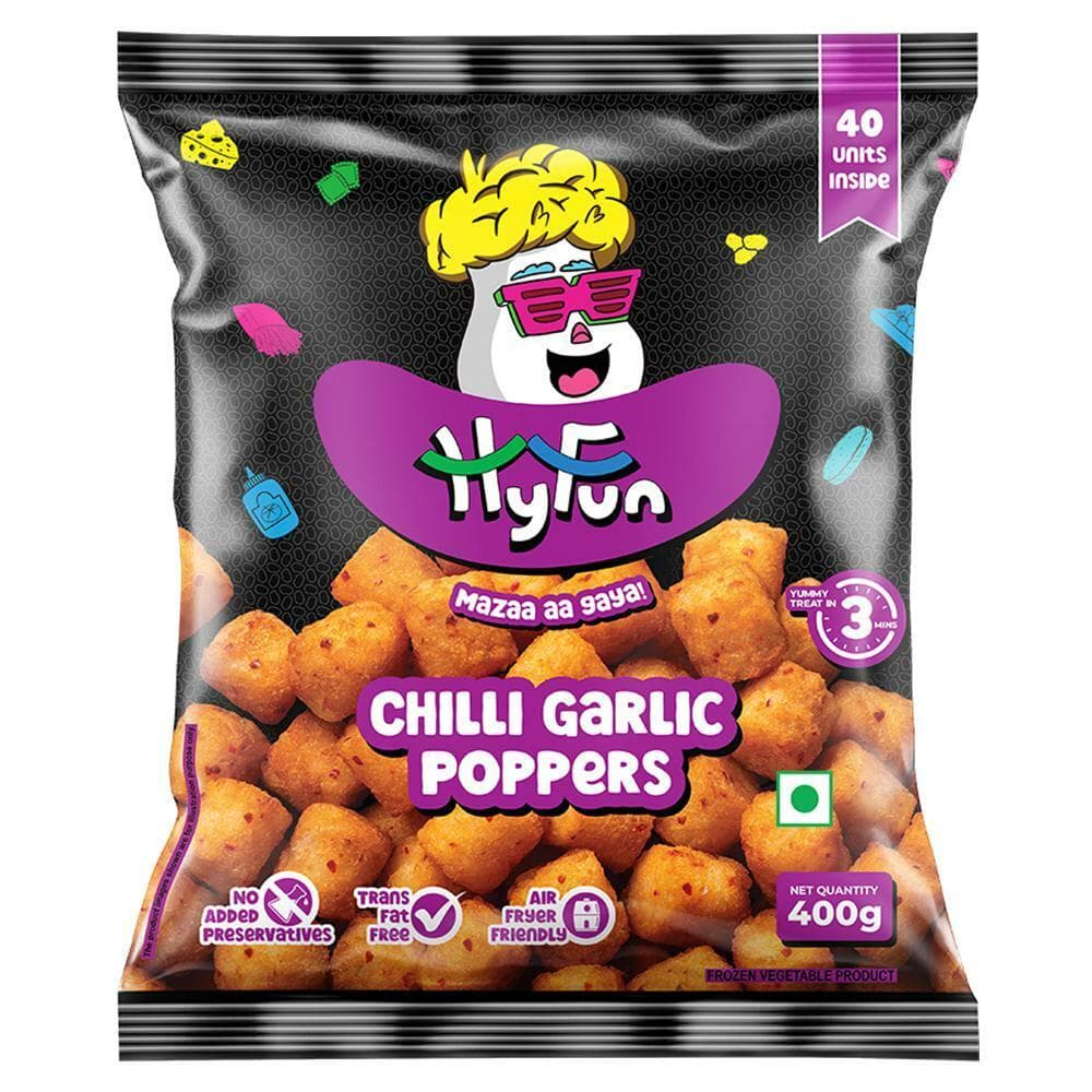 Hyfun Chilli Garlic Poppers