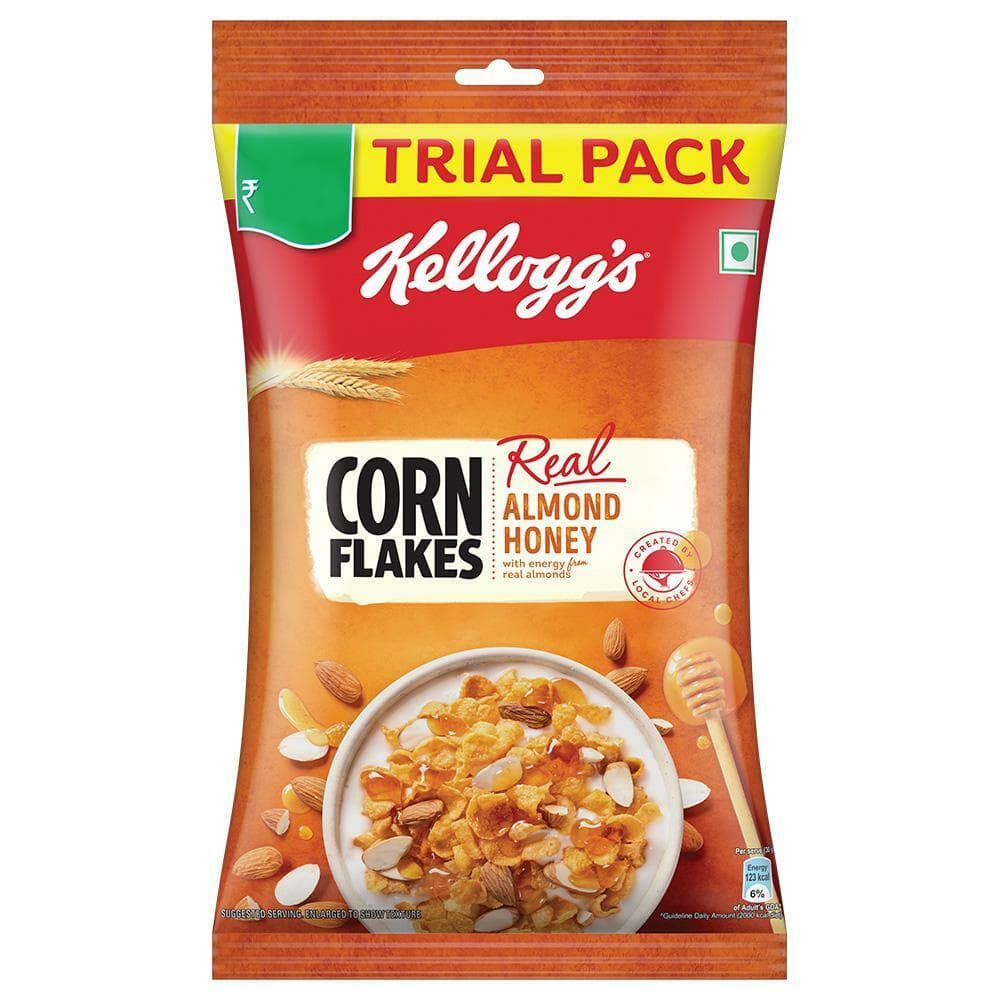 Kellogg's Real Almond Honey Corn Flakes