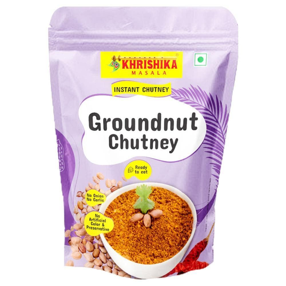 Khrishika Groundnut Chutney Instant Mix