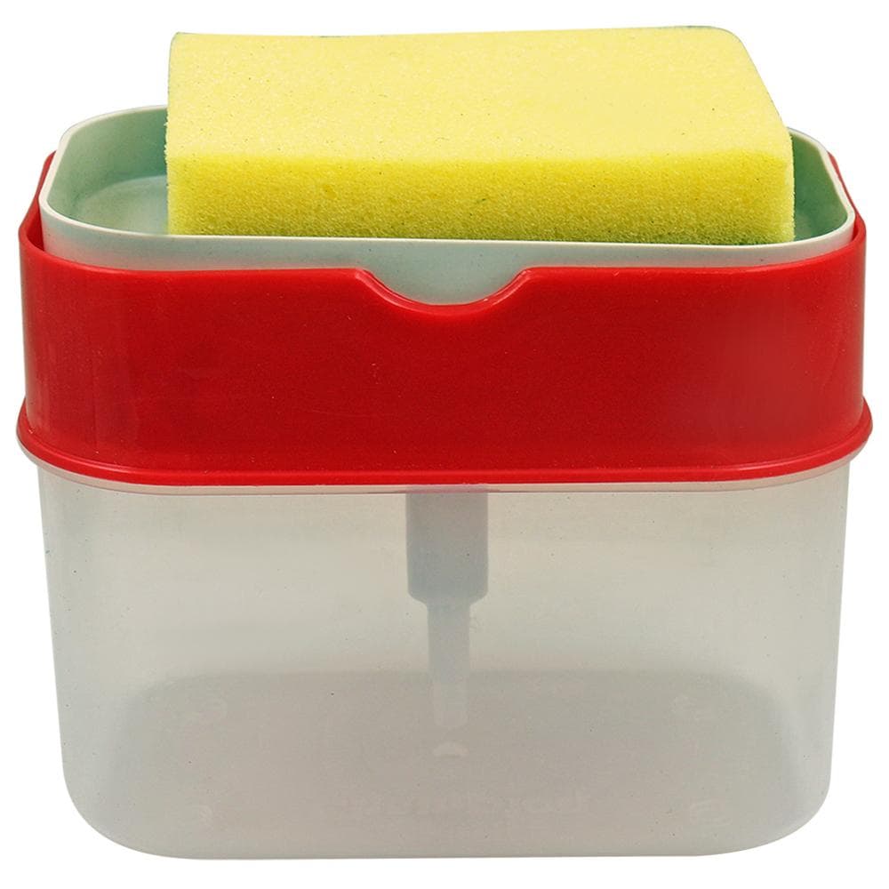 Home One Assorted Plastic Liquid Gel Dispenser & Sponge