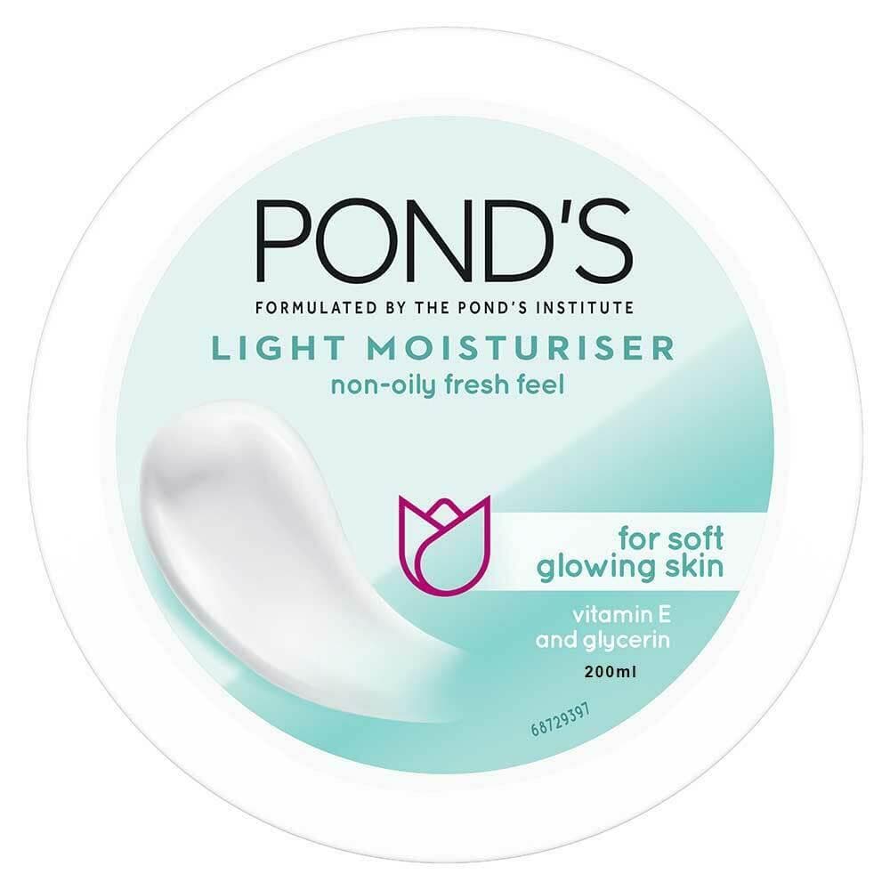Ponds Glycerin & Vitamin E Light Moisturizer for Soft Glowing Skin