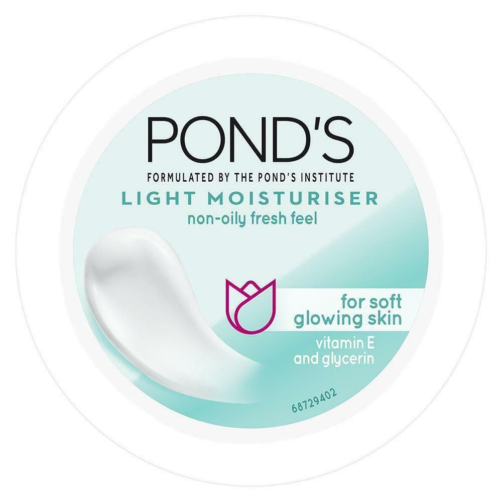 Ponds Vitamin E & Glycerin Light Moisturizer for Soft Glowing Skin