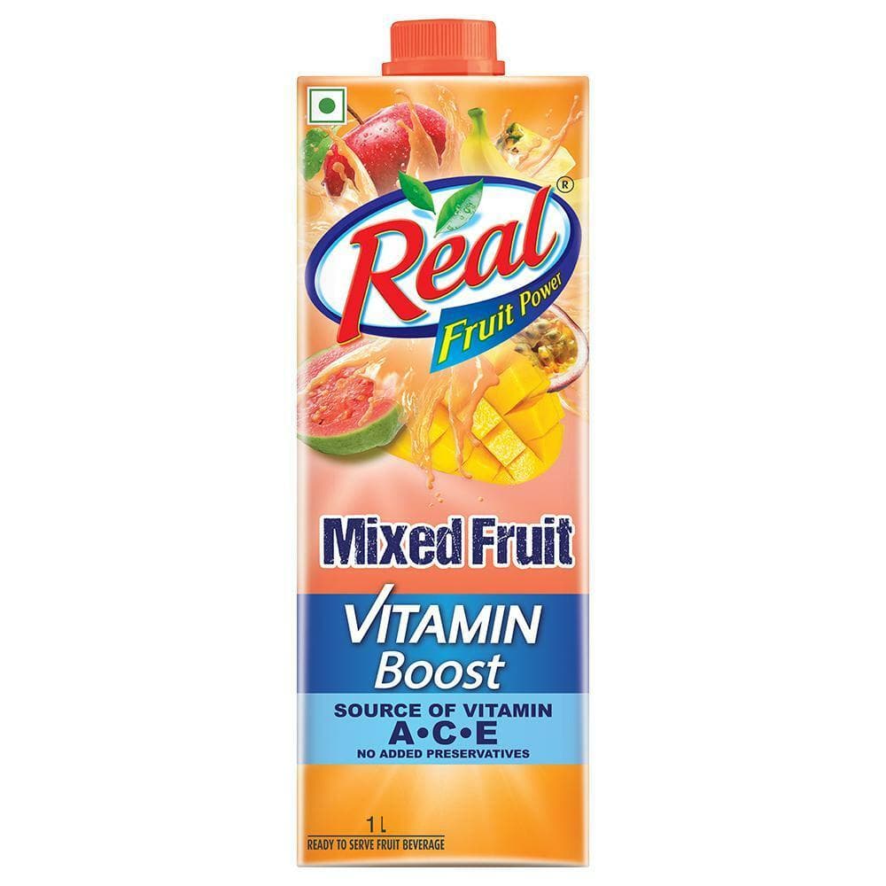 Real Fruit Power Vitamin Boost Mixed Fruit Juice