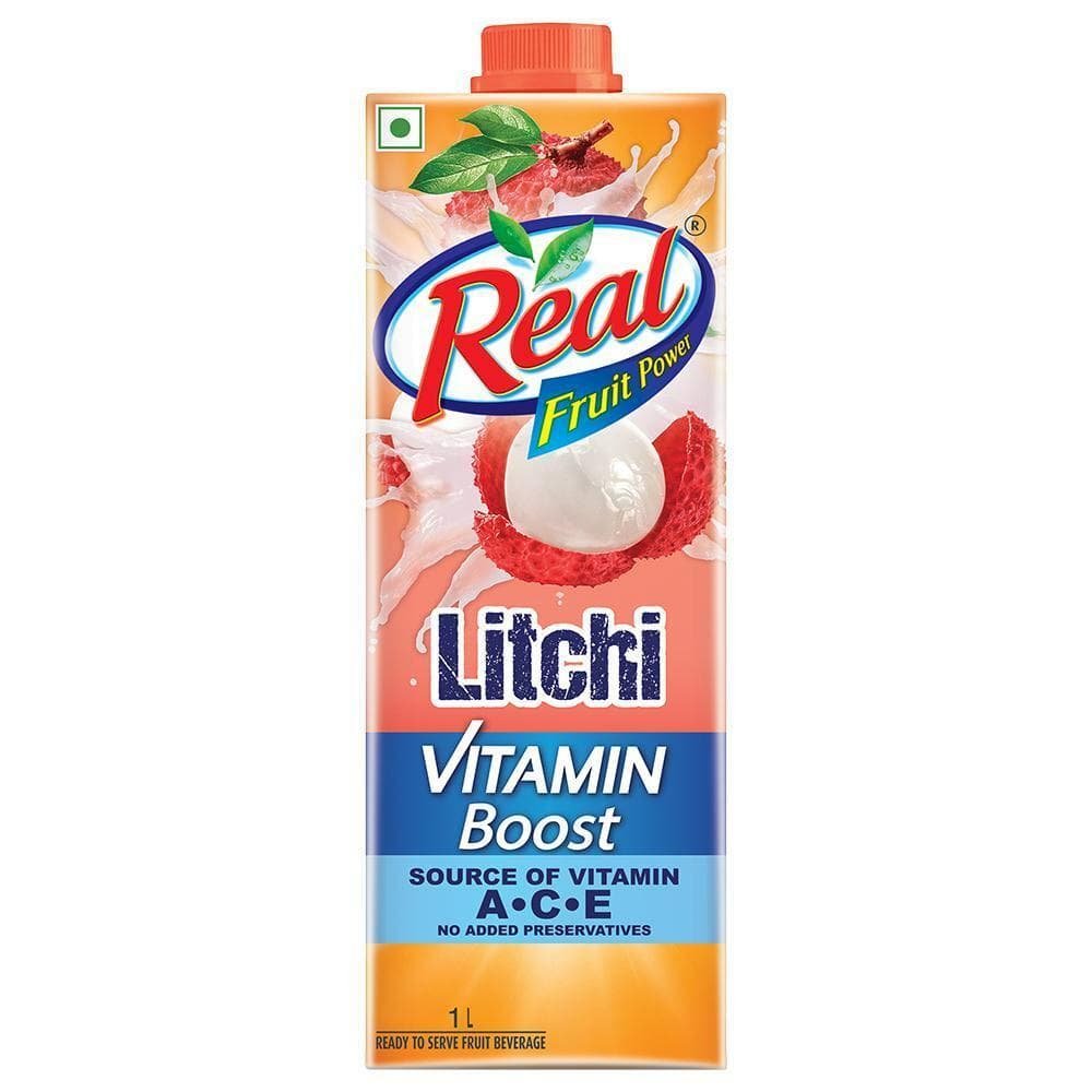 Real Fruit Power Vitamin Boost Litchi Juice