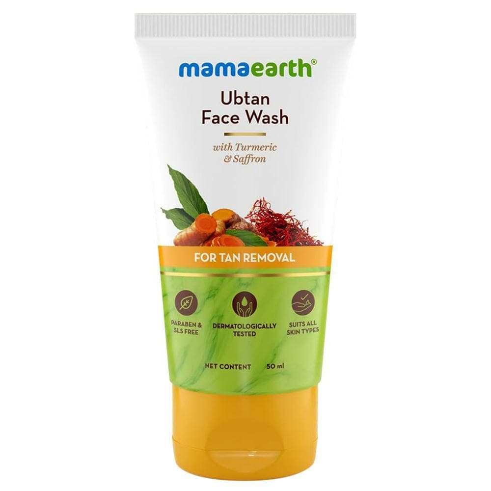 Mamaearth Ubtan Tan Removal Face Wash