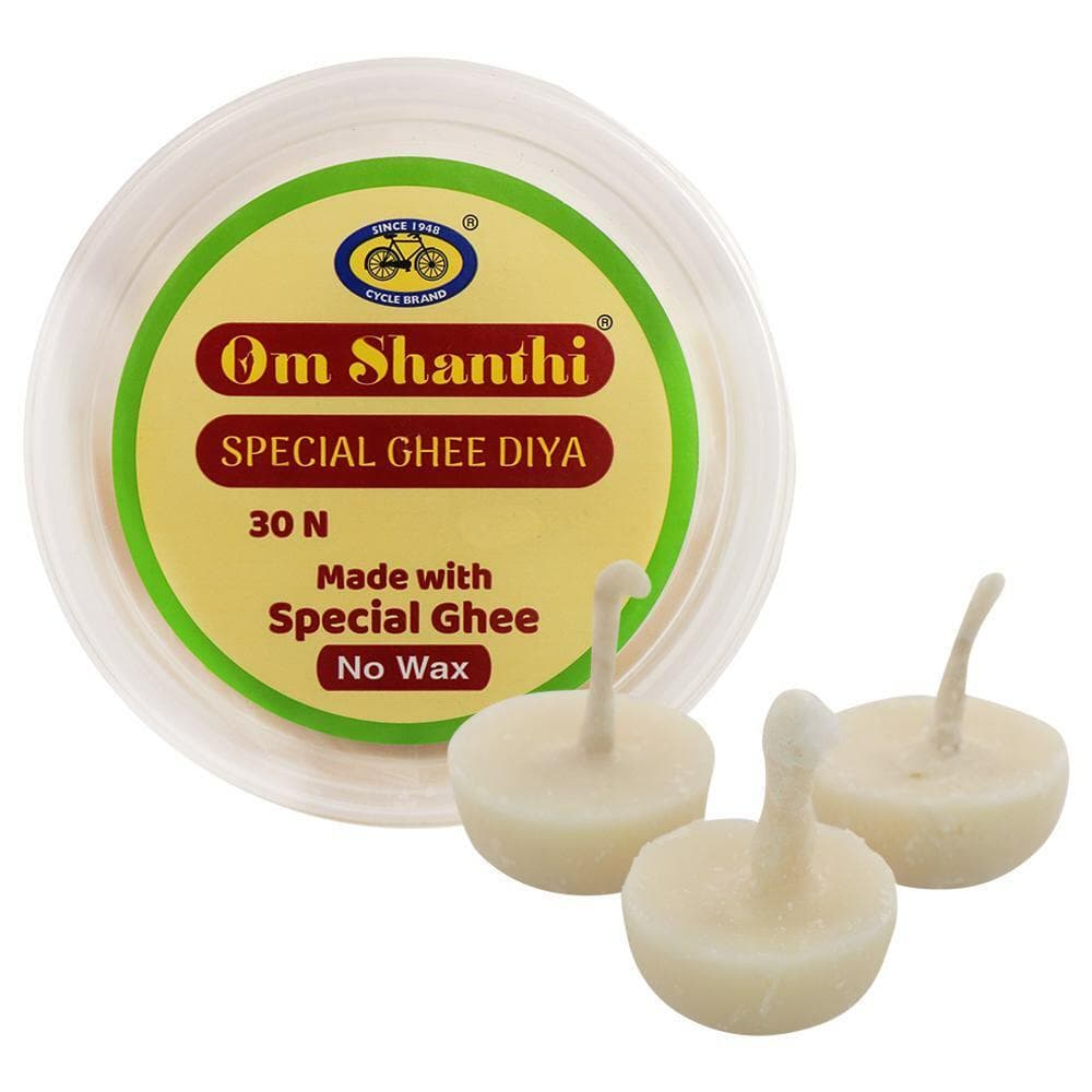 Cycle Om Shanthi Special Ghee Diya