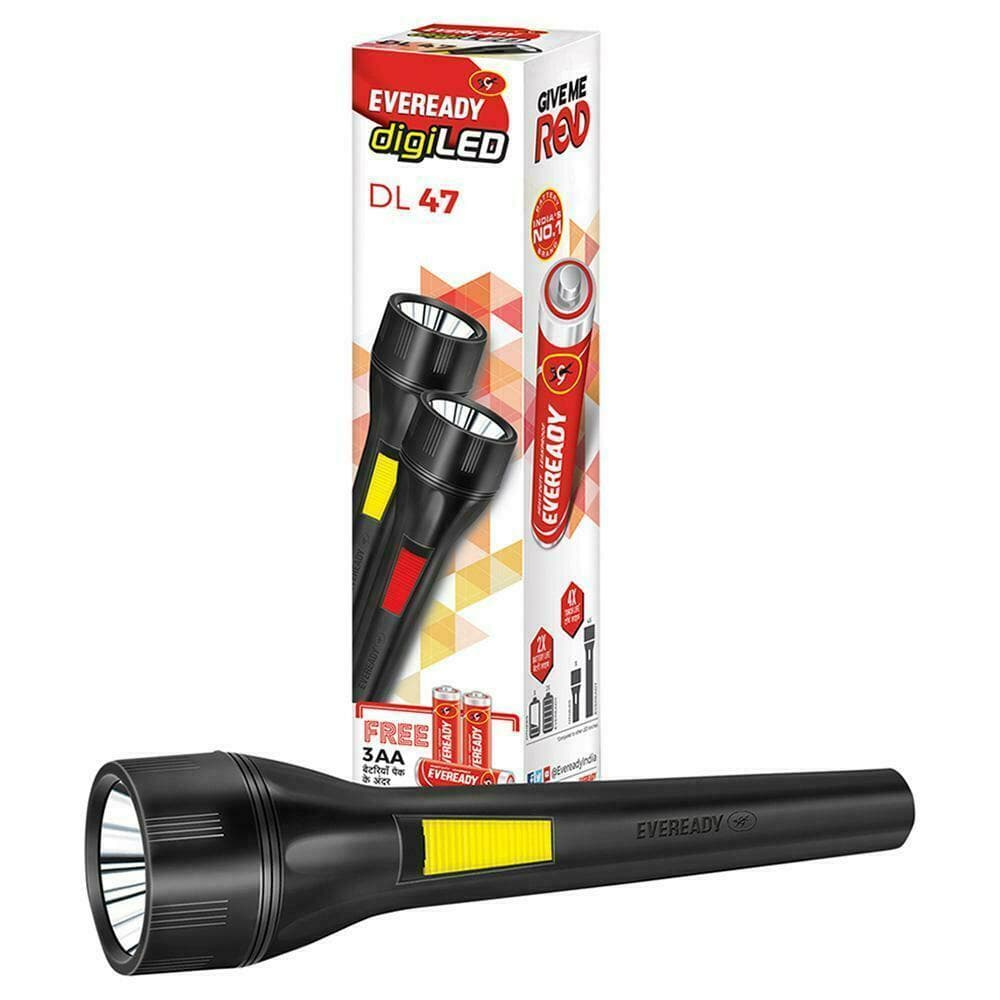 Eveready Mega Josh Digi Led 3AA Battery Torch Light