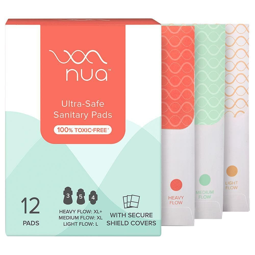Nua Ultra-Thin Sanitary Pad with Disposable Covers