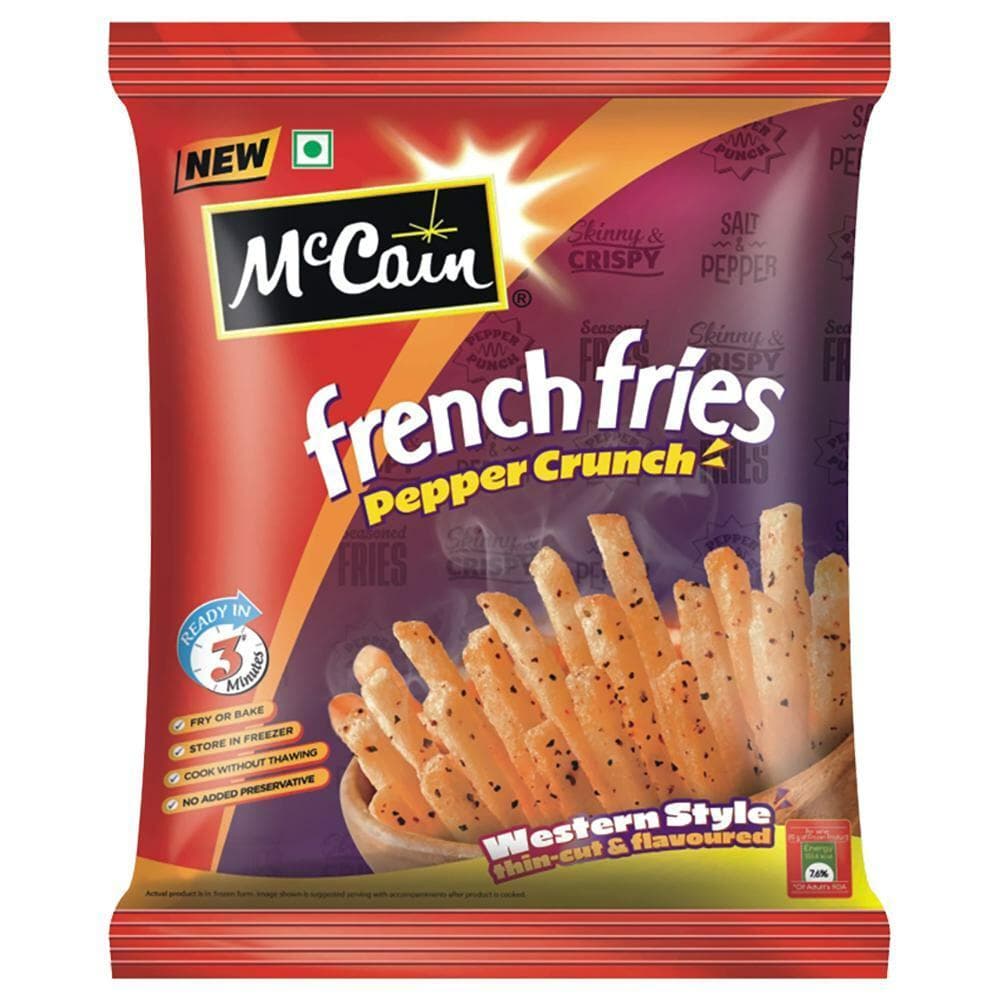 Mccain Pepper Crunch French Fries