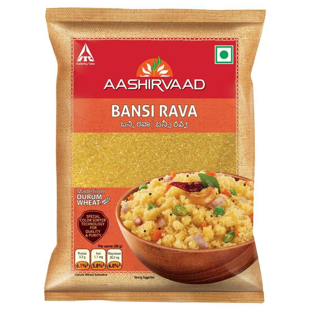 Aashirvaad Durum Wheat Bansi Rava