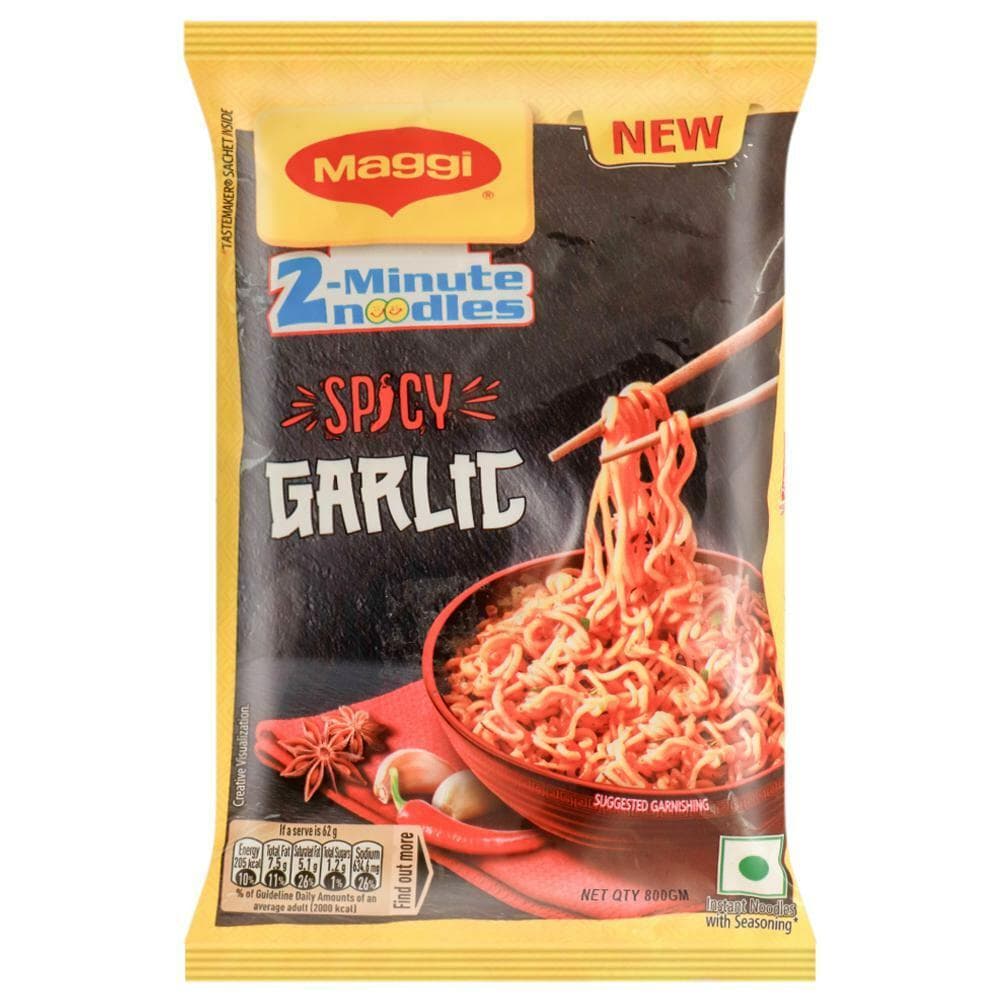 Maggi 2 Min Spicy Garlic Noodles