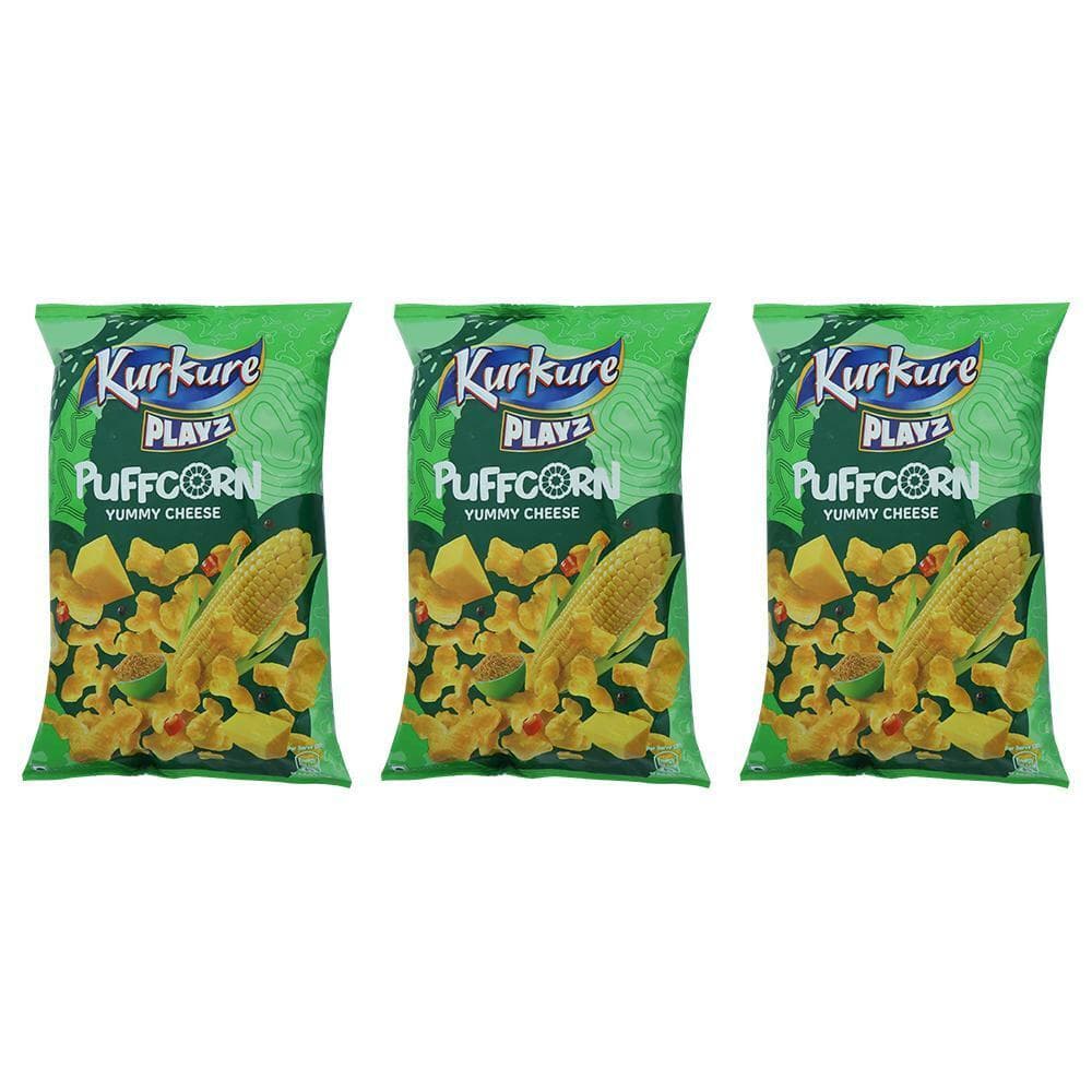 Kurkure Cheese Puffcorn Pack of 3