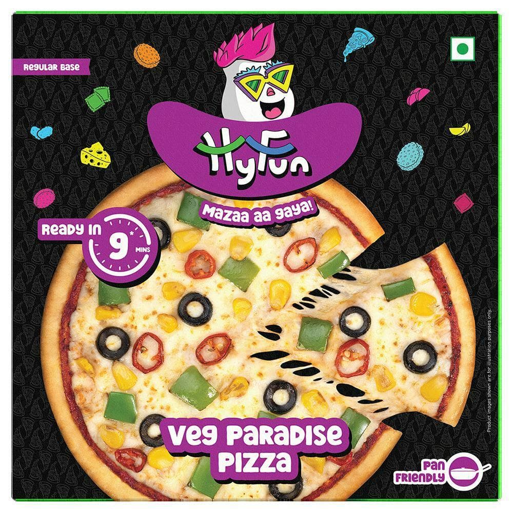 Hyfun Veg Paradise Regular Base Pizza