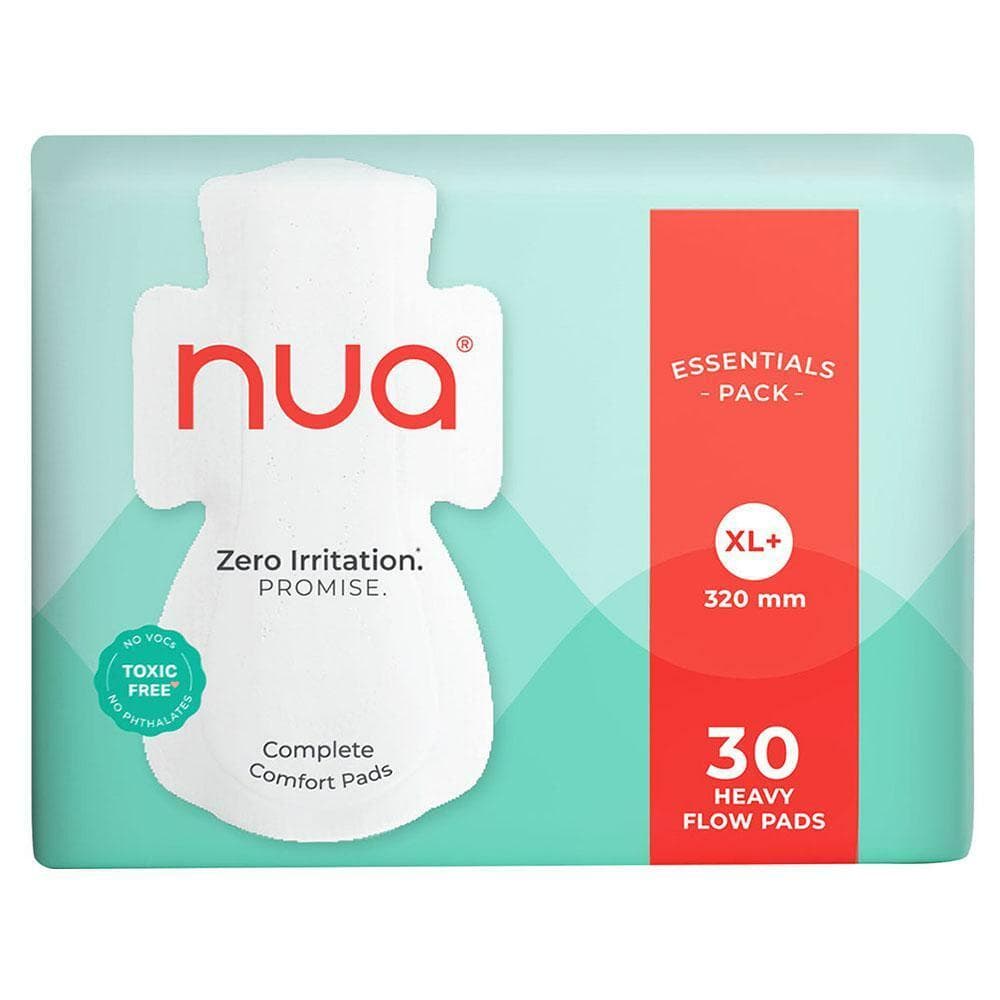 Nua Zero Irritation Promise Complete Comfort Heavy Flow Pads XL+