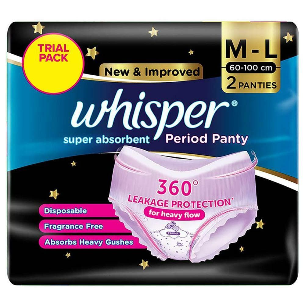 Whisper Period Panty Pack of 2