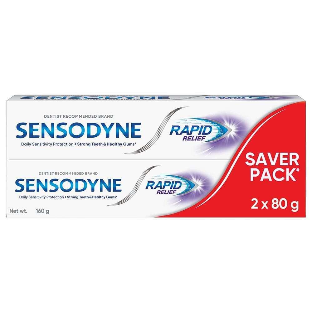 Sensodyne Rapid Relief Toothpaste Saver Pack