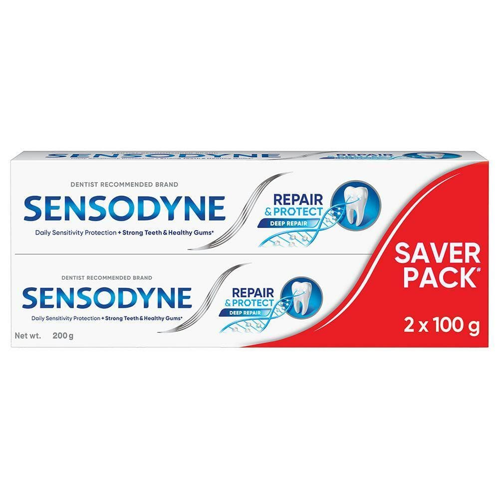 Sensodyne Deep Repair and Protect Toothpaste Saver Pack