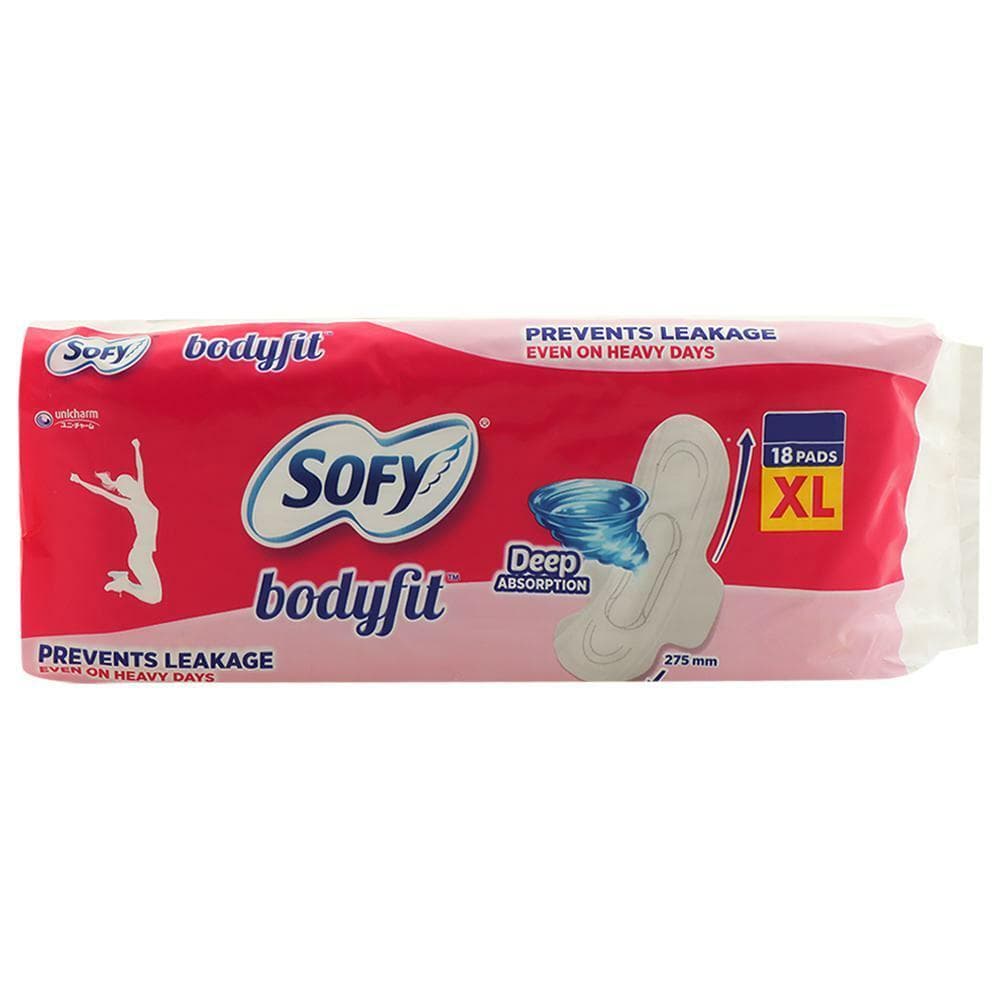 Sofy Bodyfit Deep Absorption Sanitary Pad XL