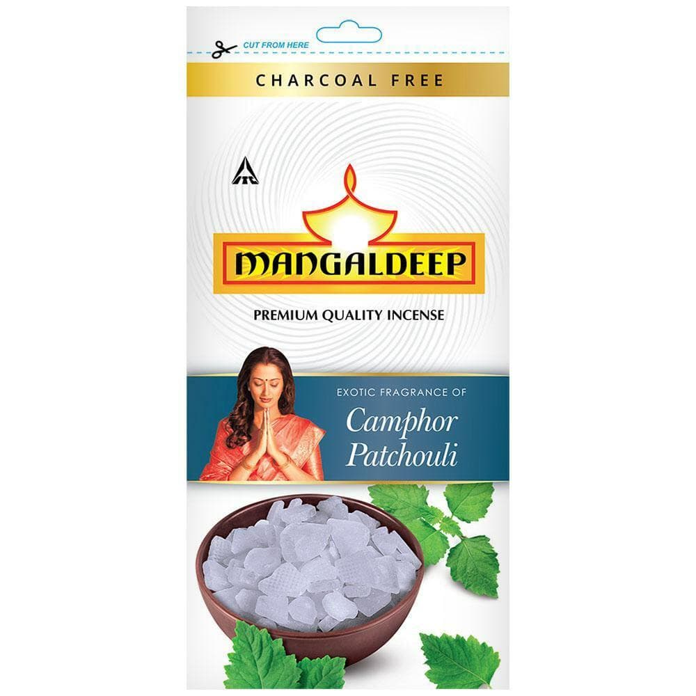 Mangaldeep Camphor Patchouli Zip Lock Agarbatti