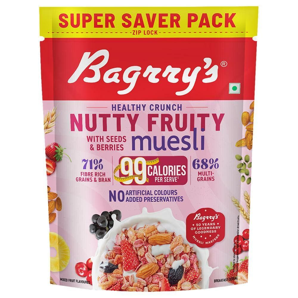 Bagrry's Crunchy Nutty Fruity Muesli