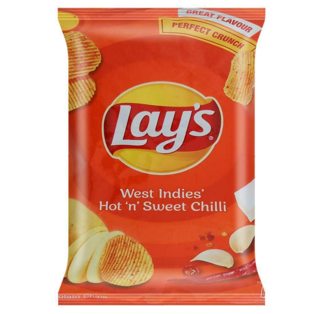 Lay's West indies Hot & Sweet Chilli Potato Chips