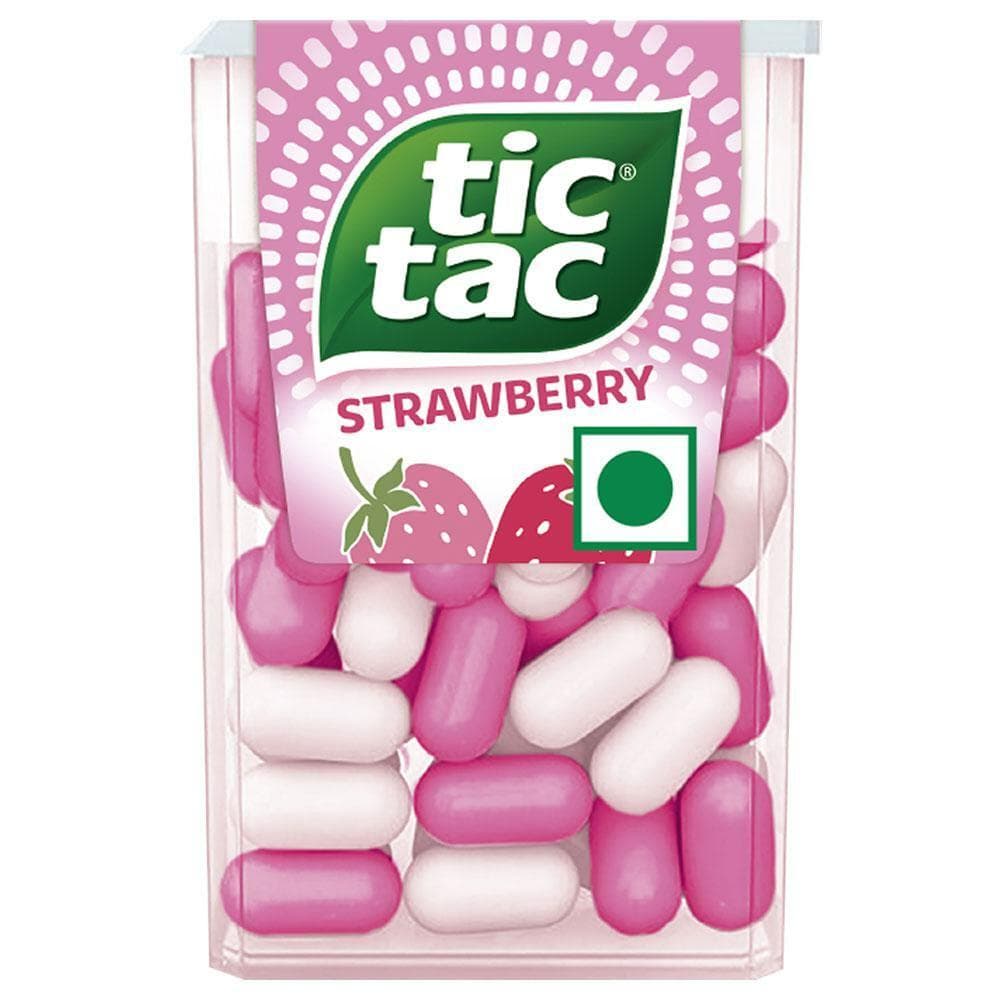 Tic Tac Strawberry Flavoured Mints