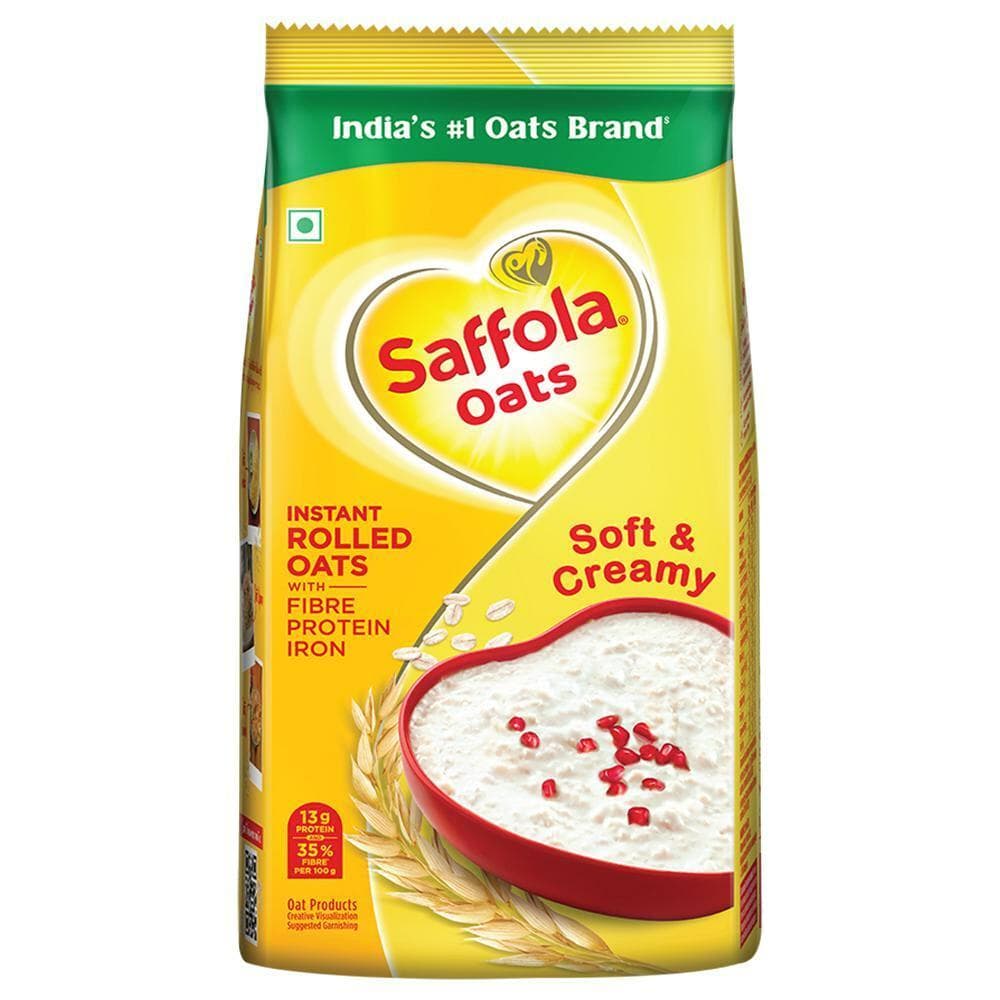 Saffola Soft & Creamy Instant Rolled Oats