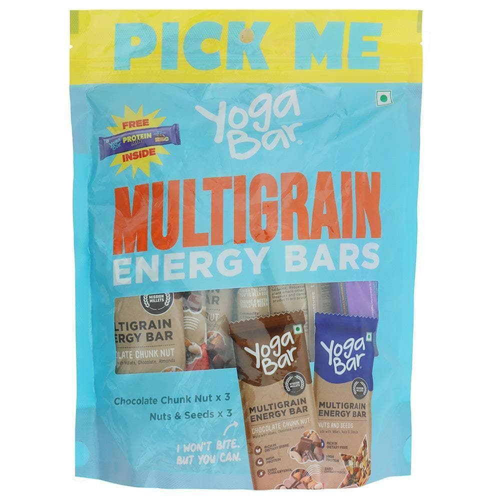 Yogabar Multi Grain Energy Bar Variety pack