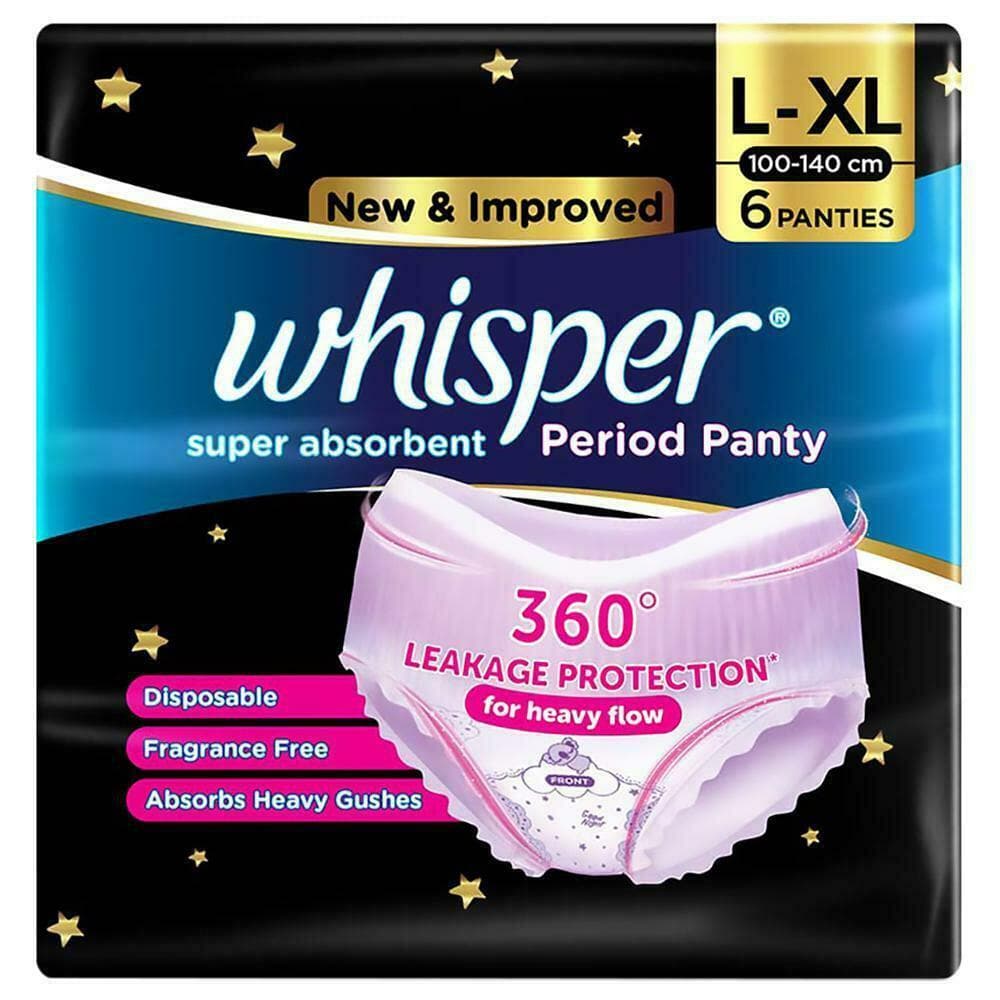 Whisper Period Panty L-XL