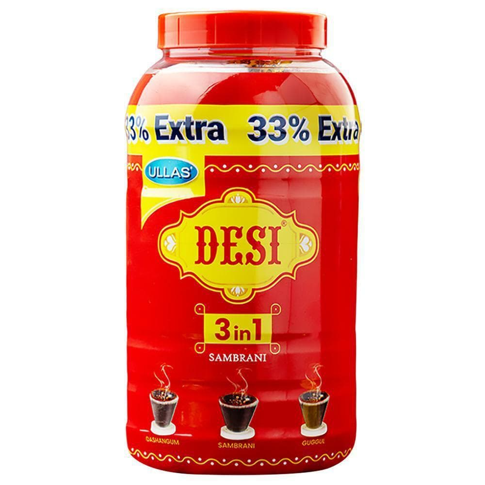 Ullas Desi 3 in 1 Sambrani Dhoop