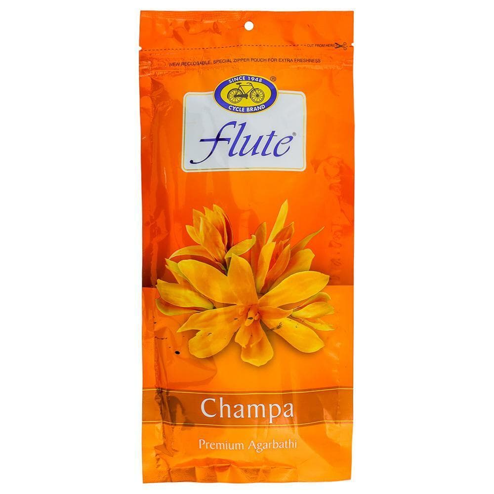 Cycle Flute Champa Ziplock Agarbatti