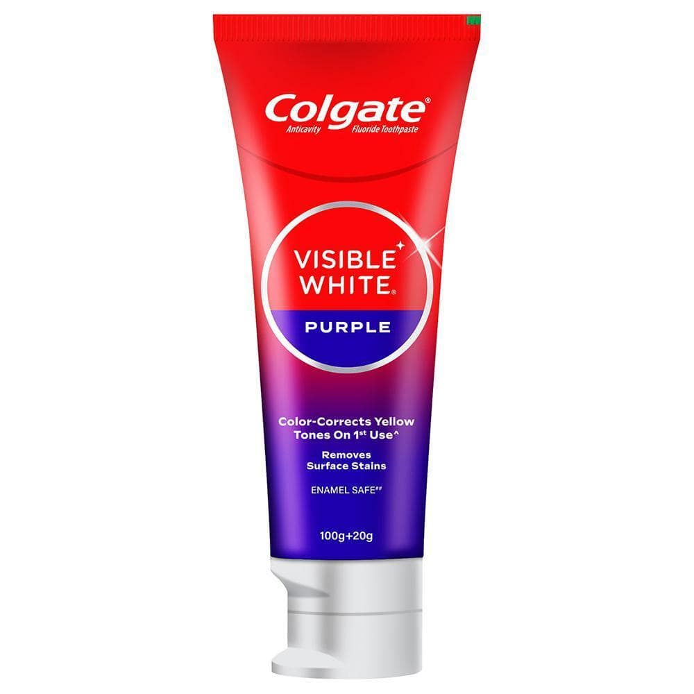 Colgate Visible White Purple Tooth Paste