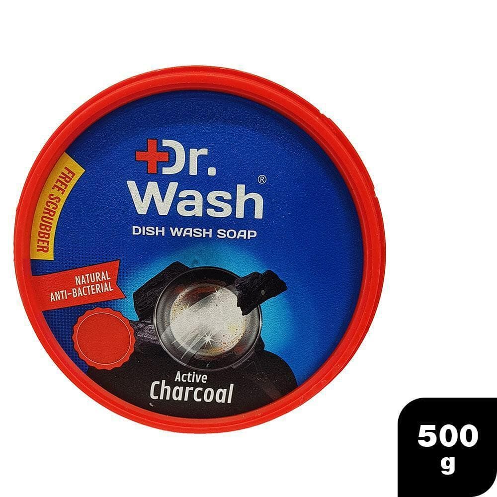 Dr Wash Active Charcoal Dish Wash Soap