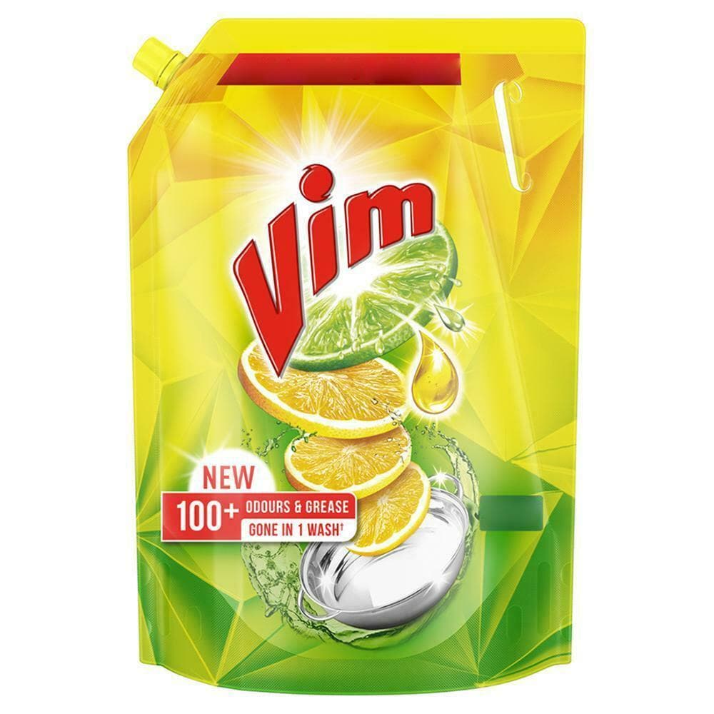 Vim Lemon Dishwash Liquid