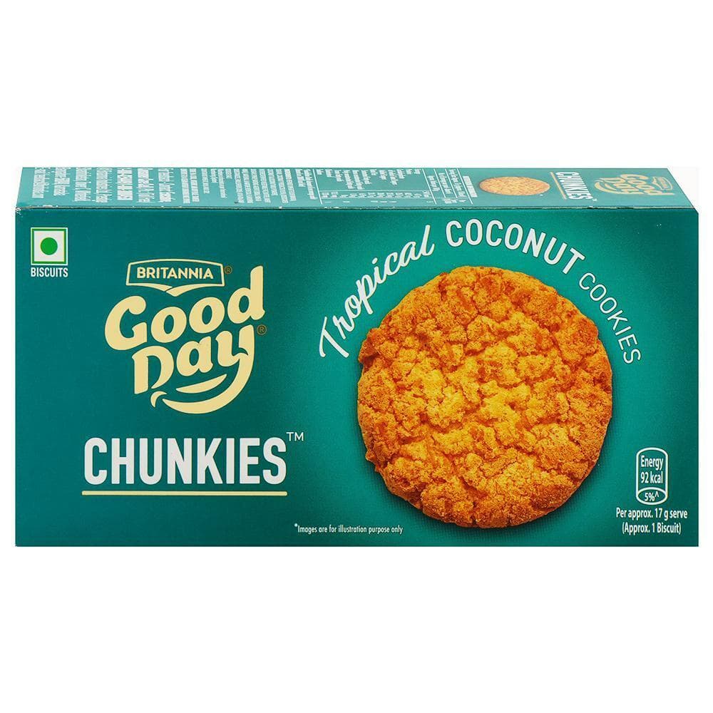 Britannia Good Day Chunkies Crunchy Coconut Cookies