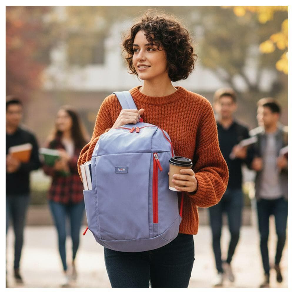 LES Solid Assorted Daypack College Bag