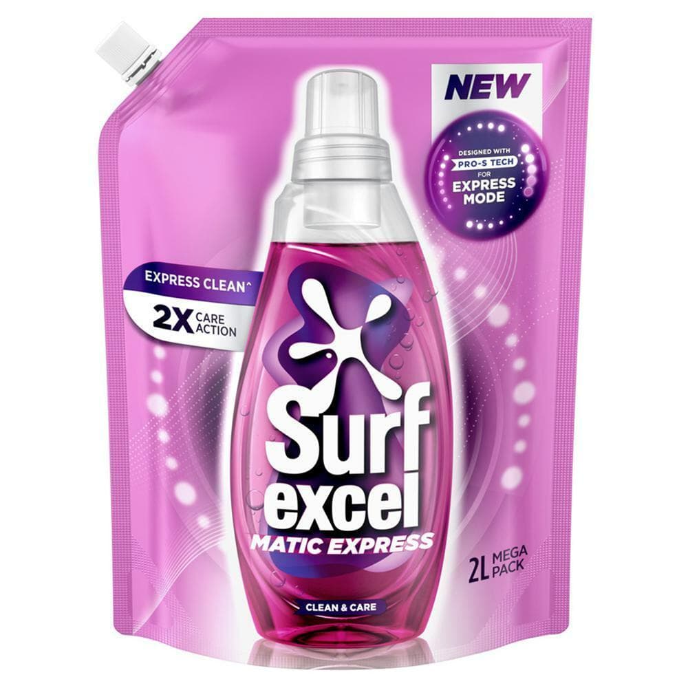 Surf Excel Matic Express Clean & Care Detergent Liquid