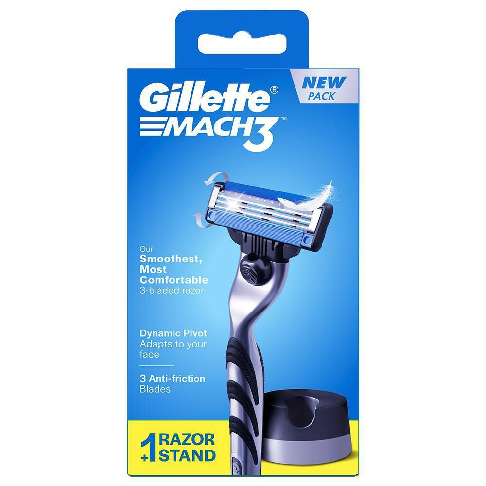 Gillette Mach3 Razor + Stand 1N