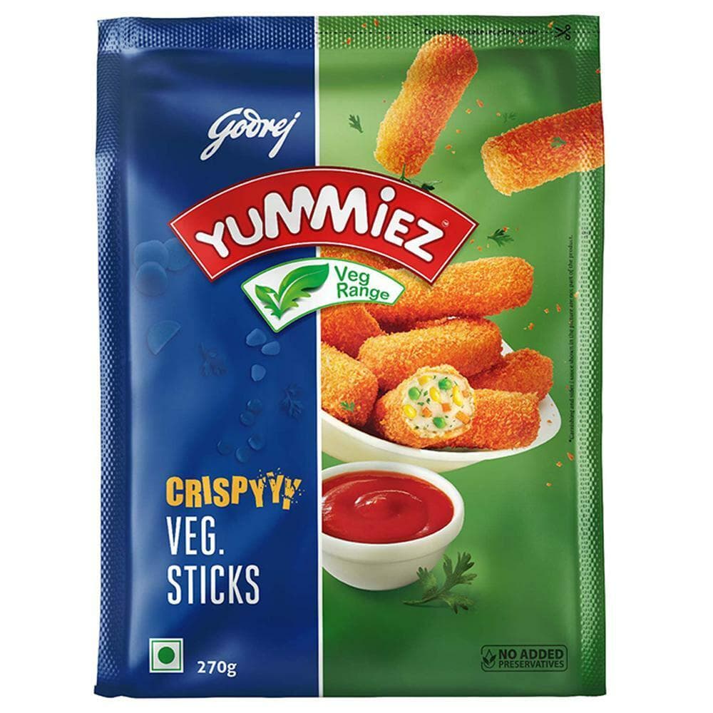 Godrej Yummiez Crispy Veg Sticks