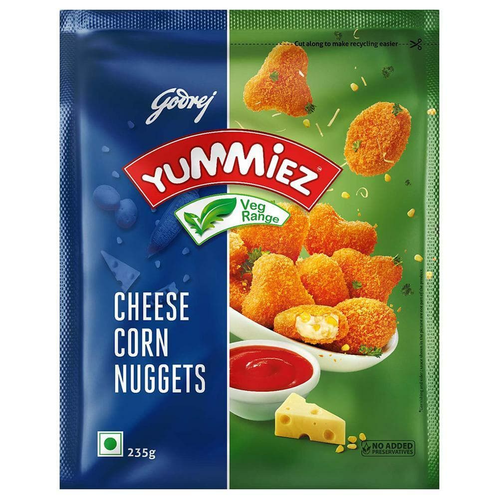 Godrej Yummiez Cheese Corn Nuggets