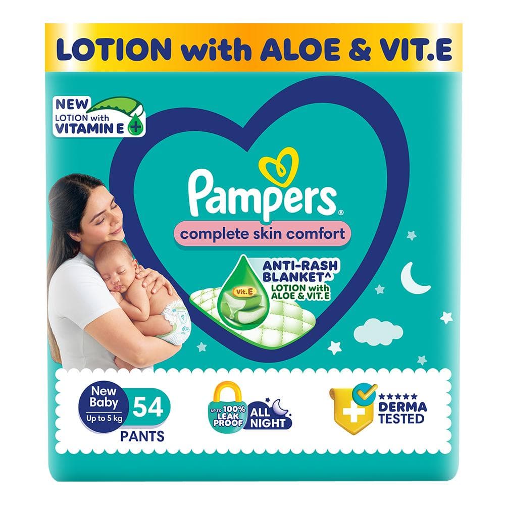 Pampers New Baby All-Round Protection Pants 54 count
