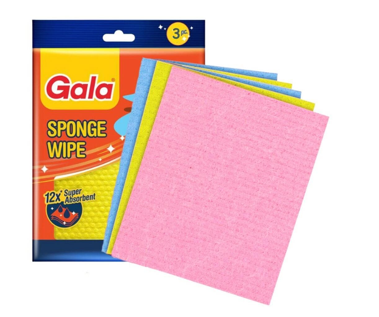 Gala Sponge Kitchen Wipes