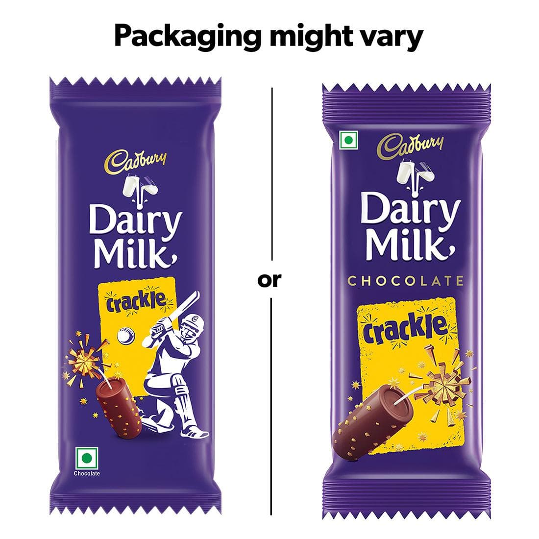 Cadbury Dairy Milk Crackle Chocolate Bar