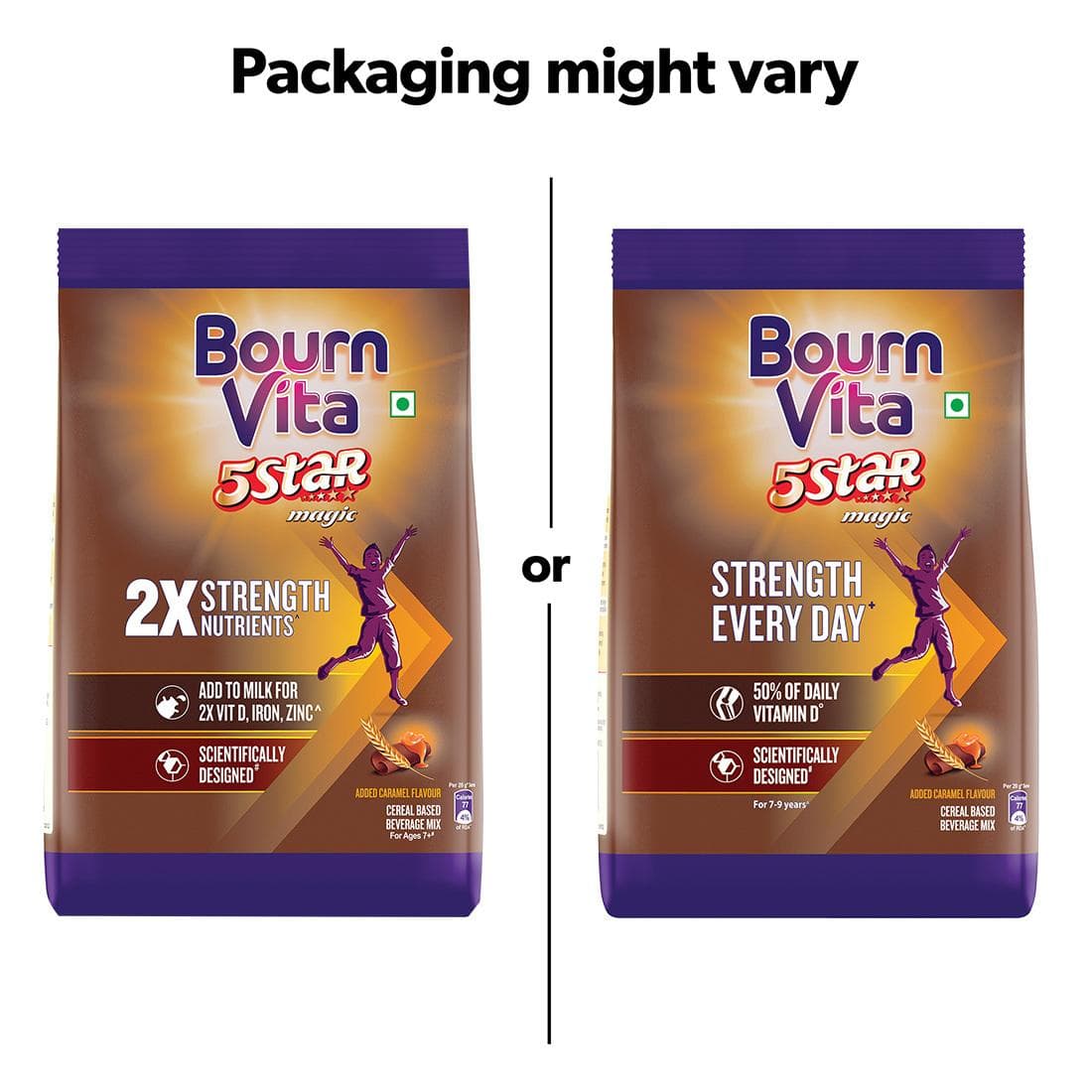 Bournvita 5 Star Magic Nutrition Drink 750 g Pouch