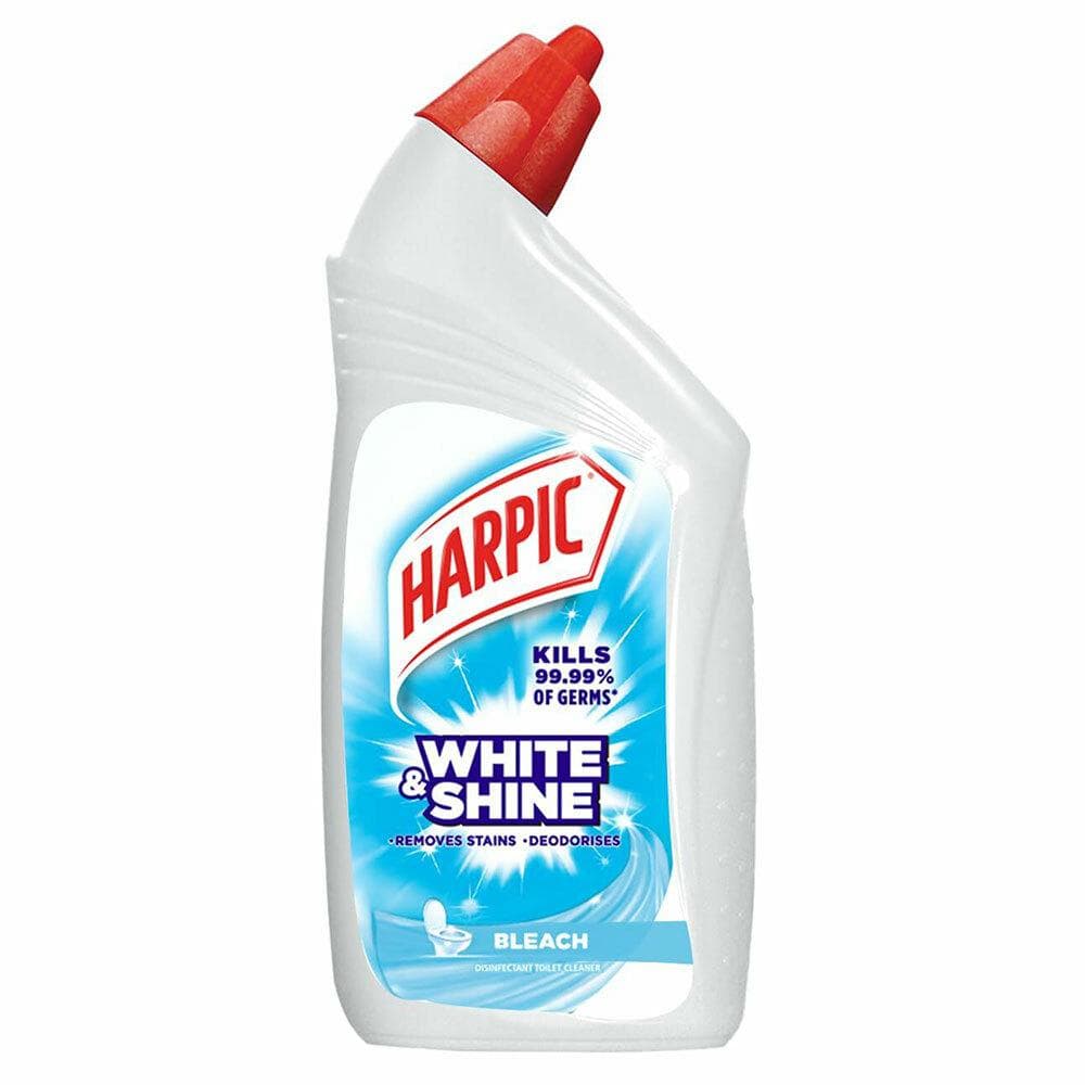 Harpic White & Shine Bleach Disinfectant Toilet Cleaner