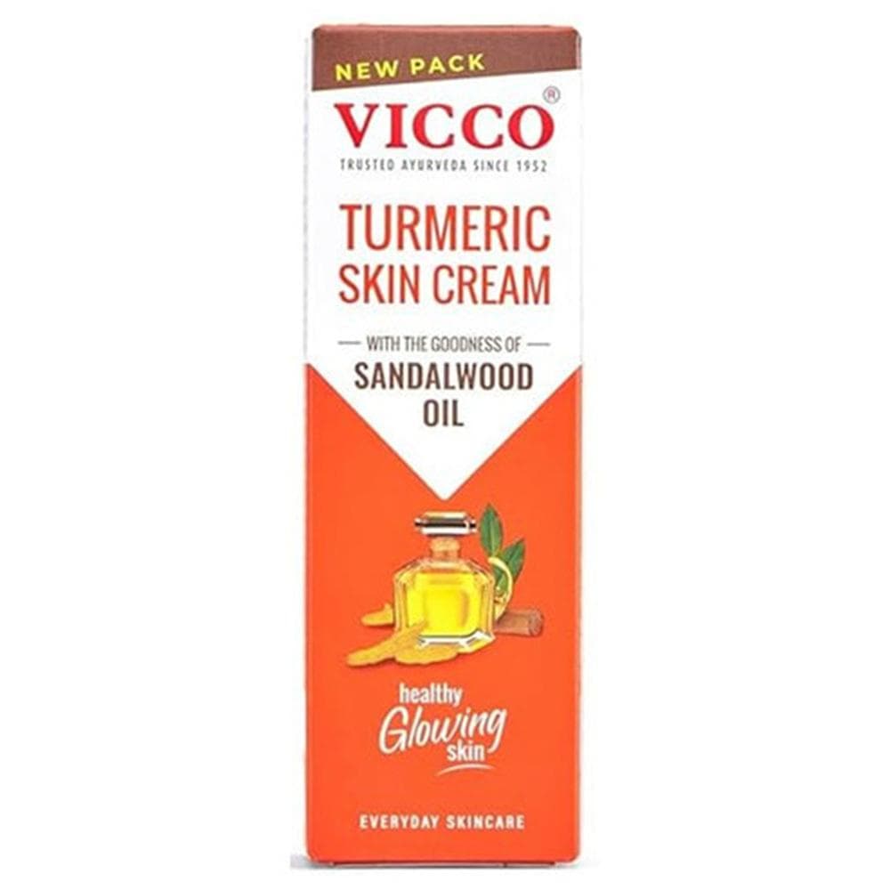 Vicco Turmeric Skin Cream with Sandalwood Oil