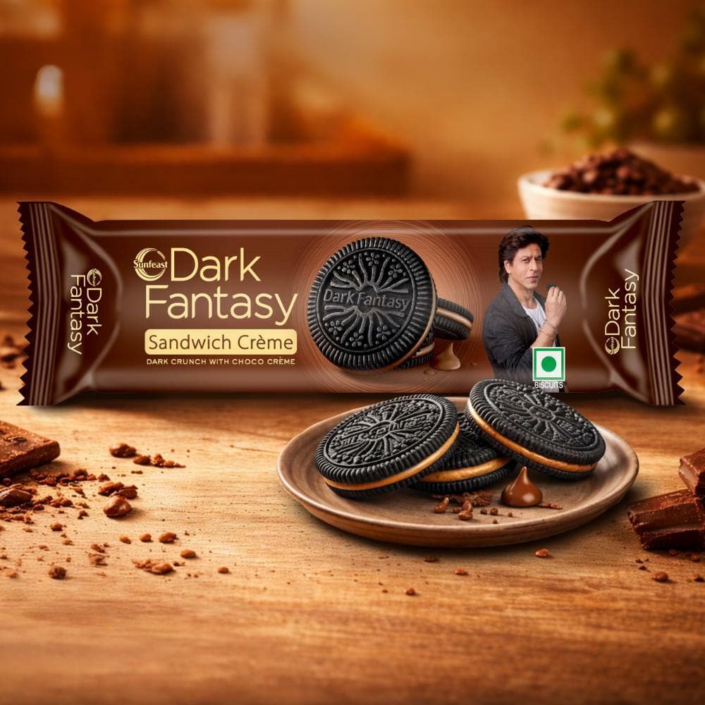 Sunfeast Dark Fantasy Sandwich Choco Creme Biscuit