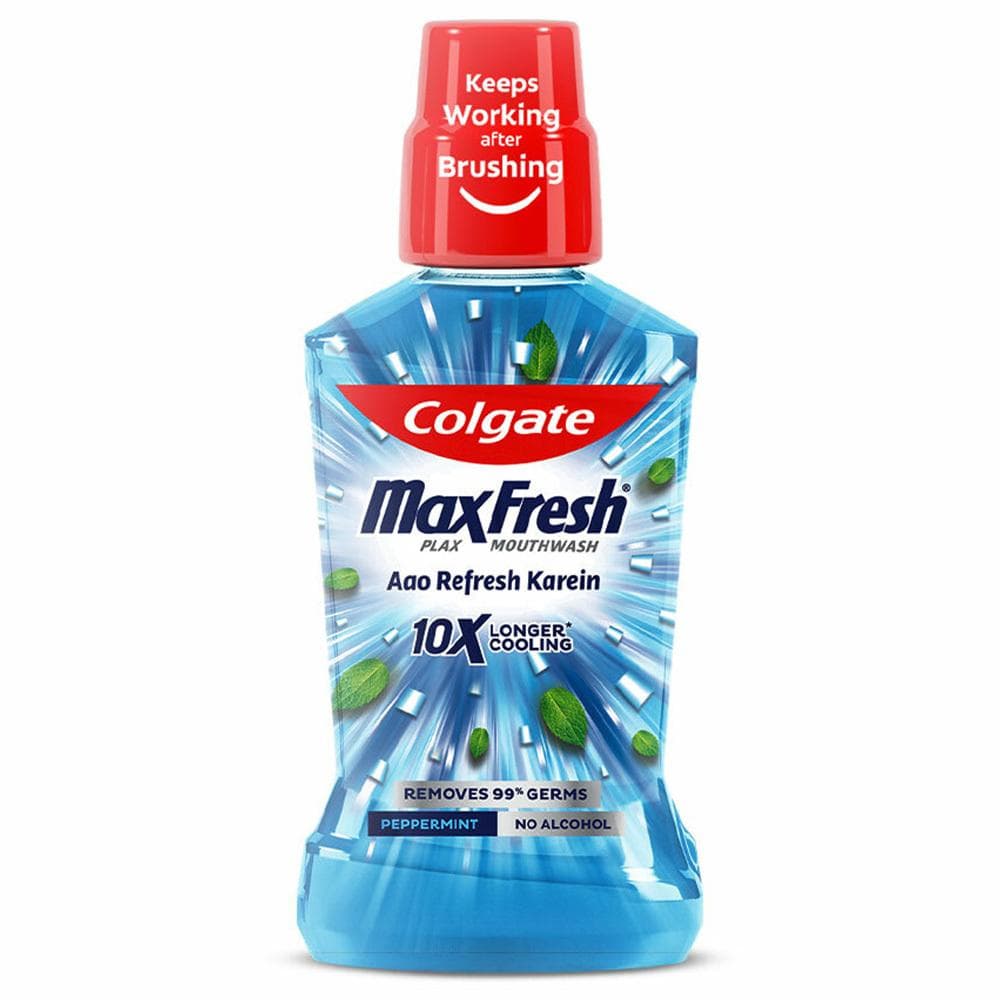 Colgate MaxFresh Plax Peppermint Mouthwash